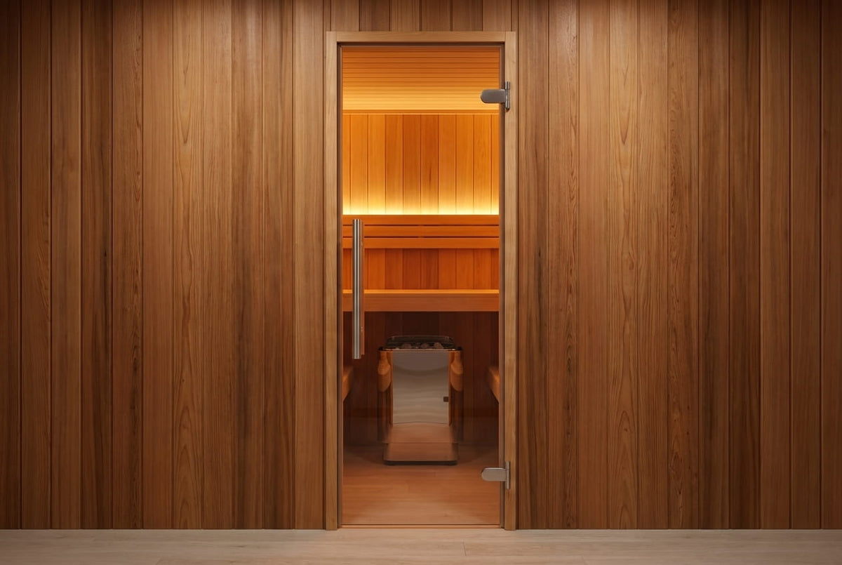 Sauna Glass Doors: Sizes, Tempered Safety, and Cost