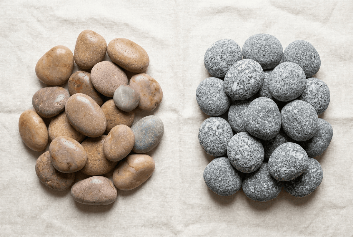 Can You Use River Rocks as Sauna Stones?