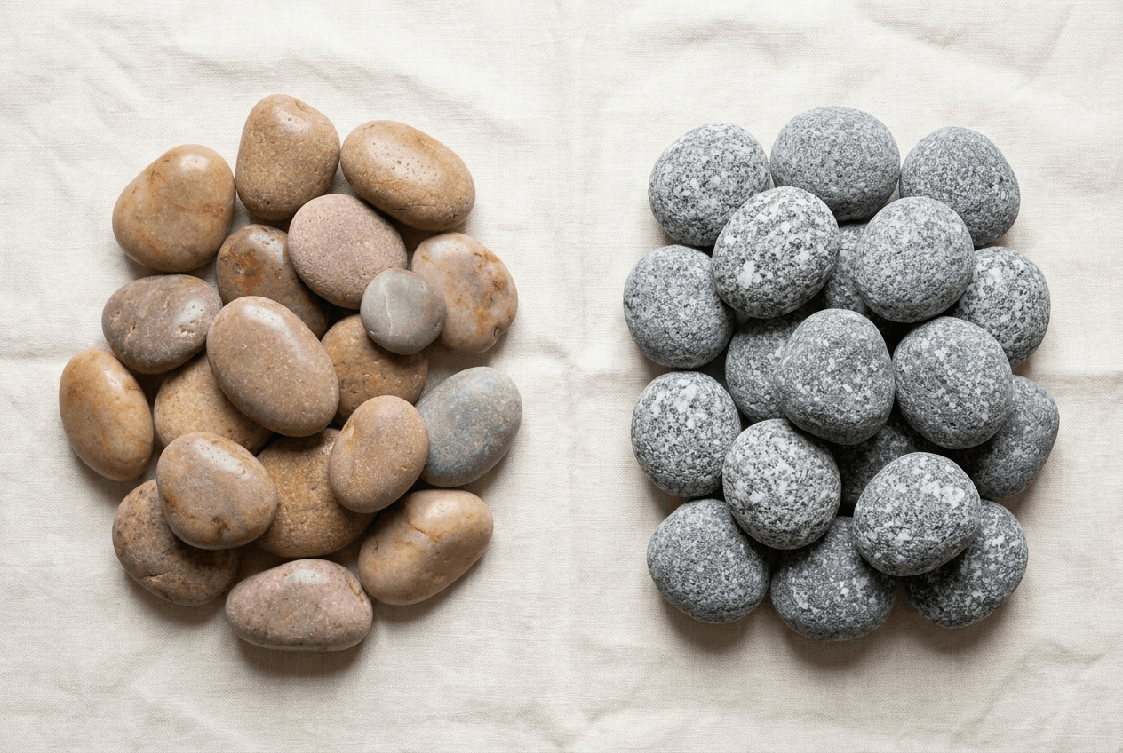 Can You Use River Rocks as Sauna Stones?