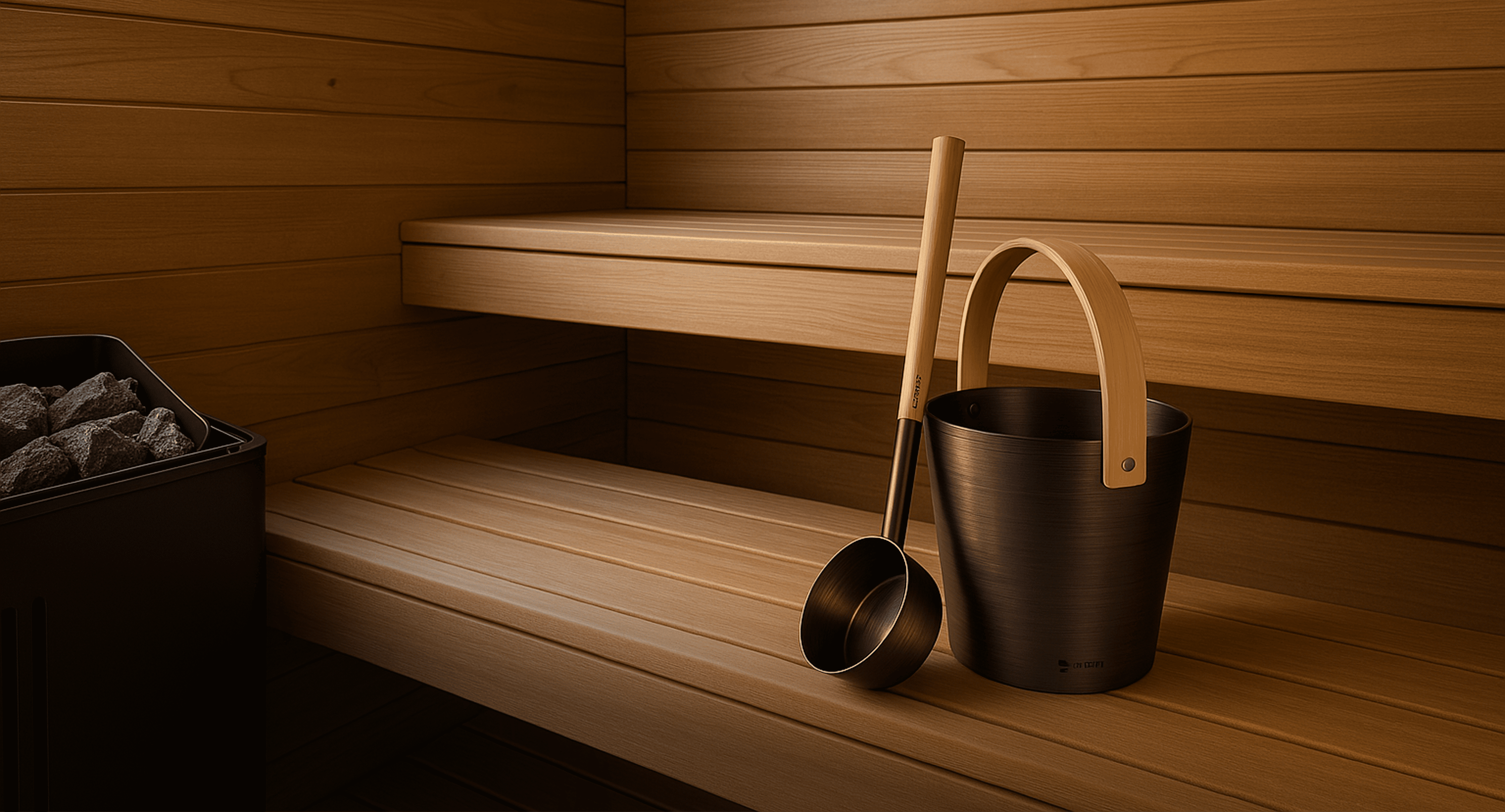 Sauna Water Buckets