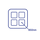 810nm near-infrared wavelength illustrated as one section of a quad-chip LED
