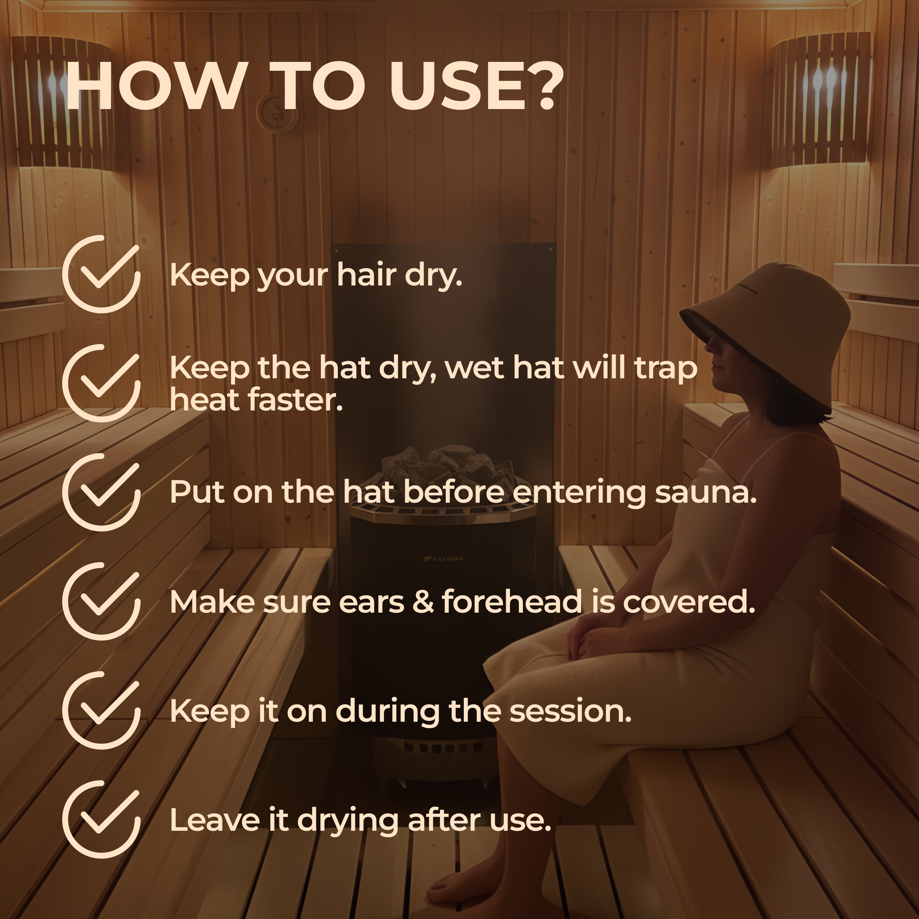 Havu™ Classic Sauna Hat