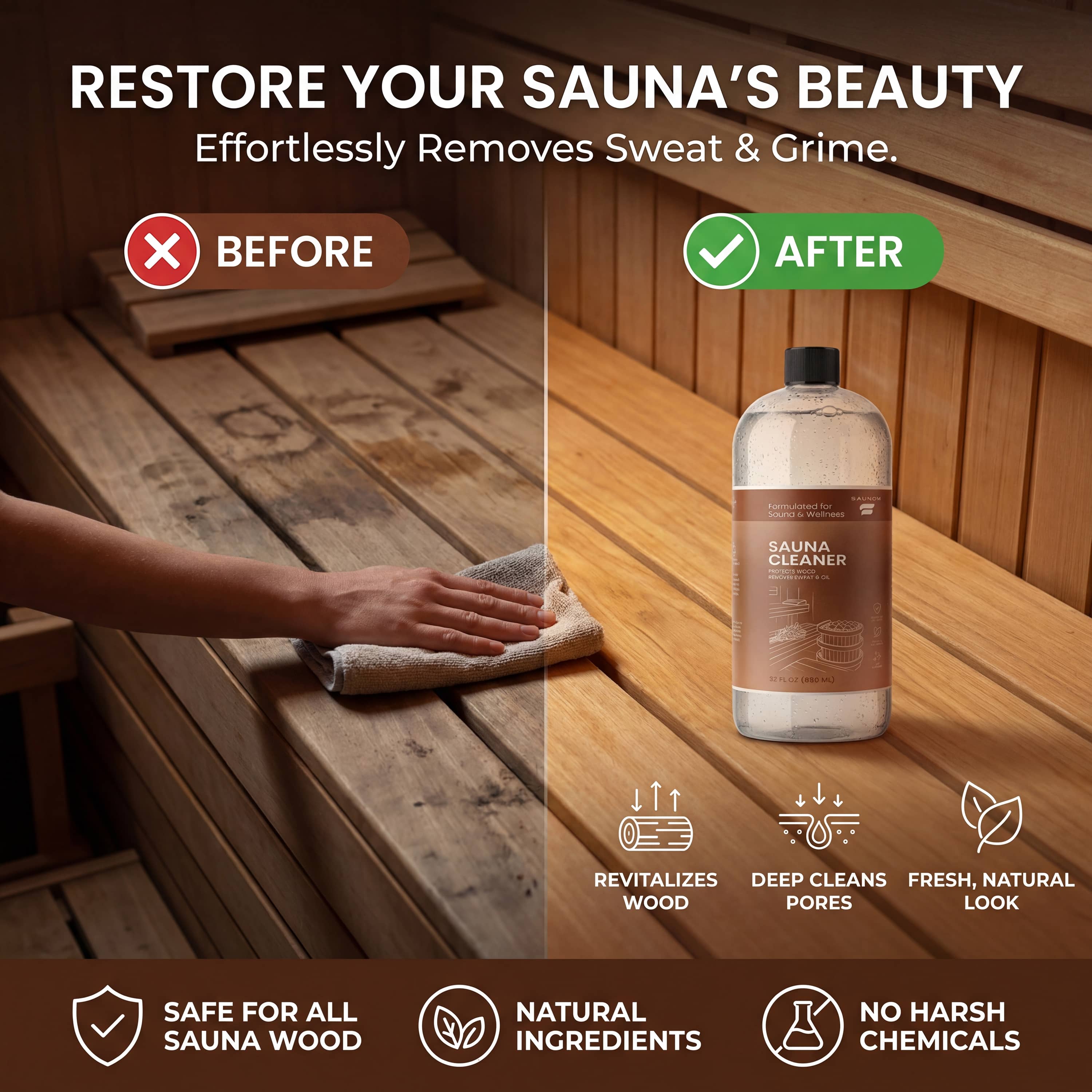 Sauna Wood Cleaner