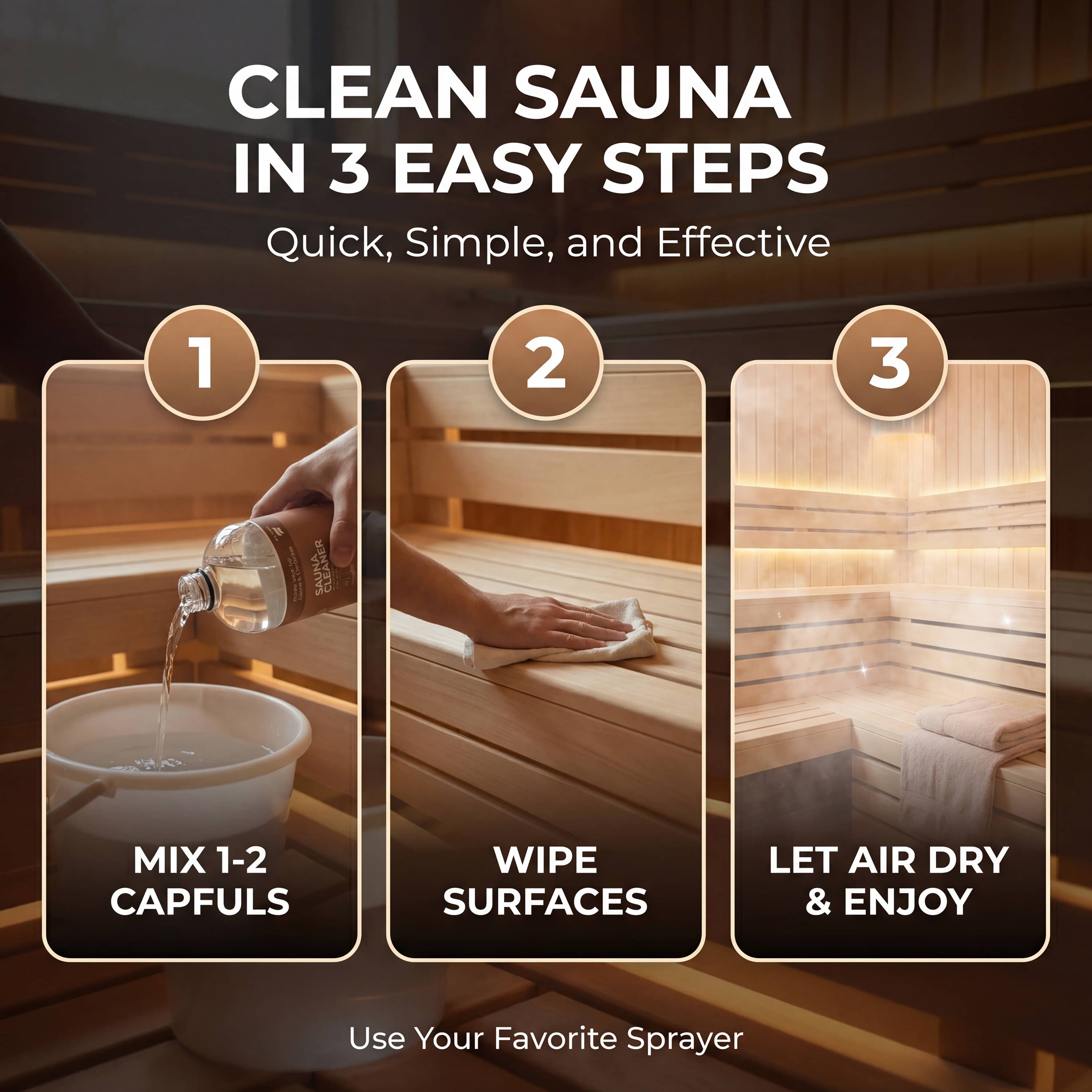 Sauna Wood Cleaner