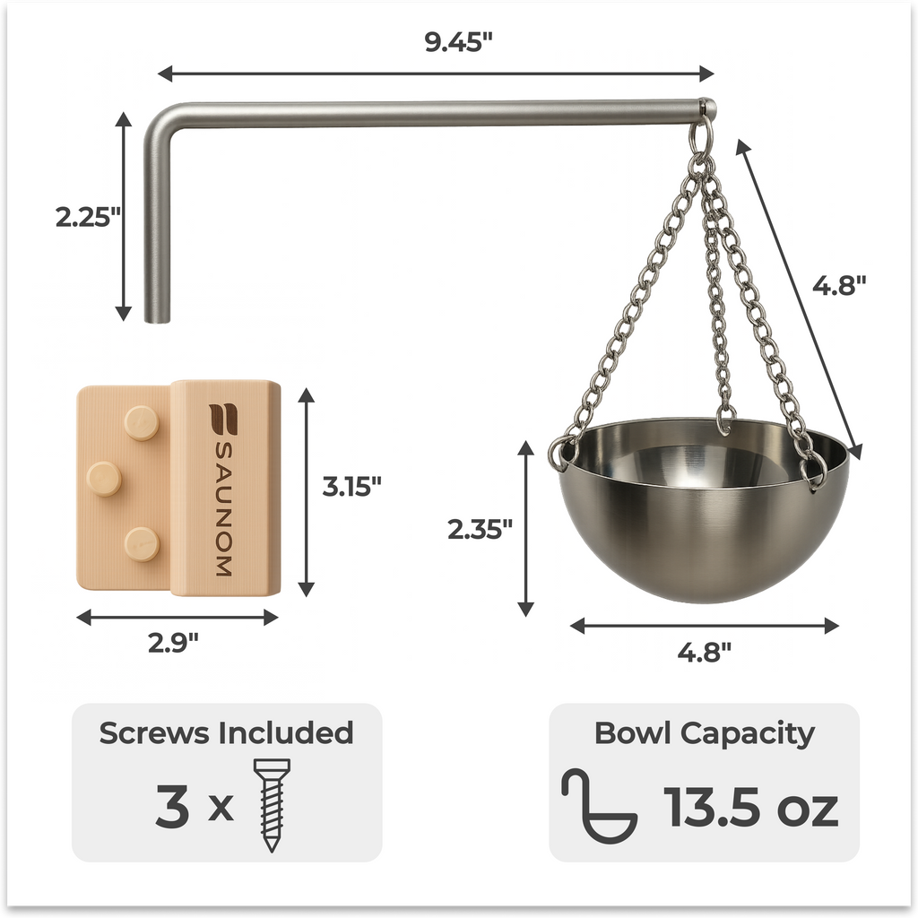 Rauha™ Sauna Aromatherapy Bowl