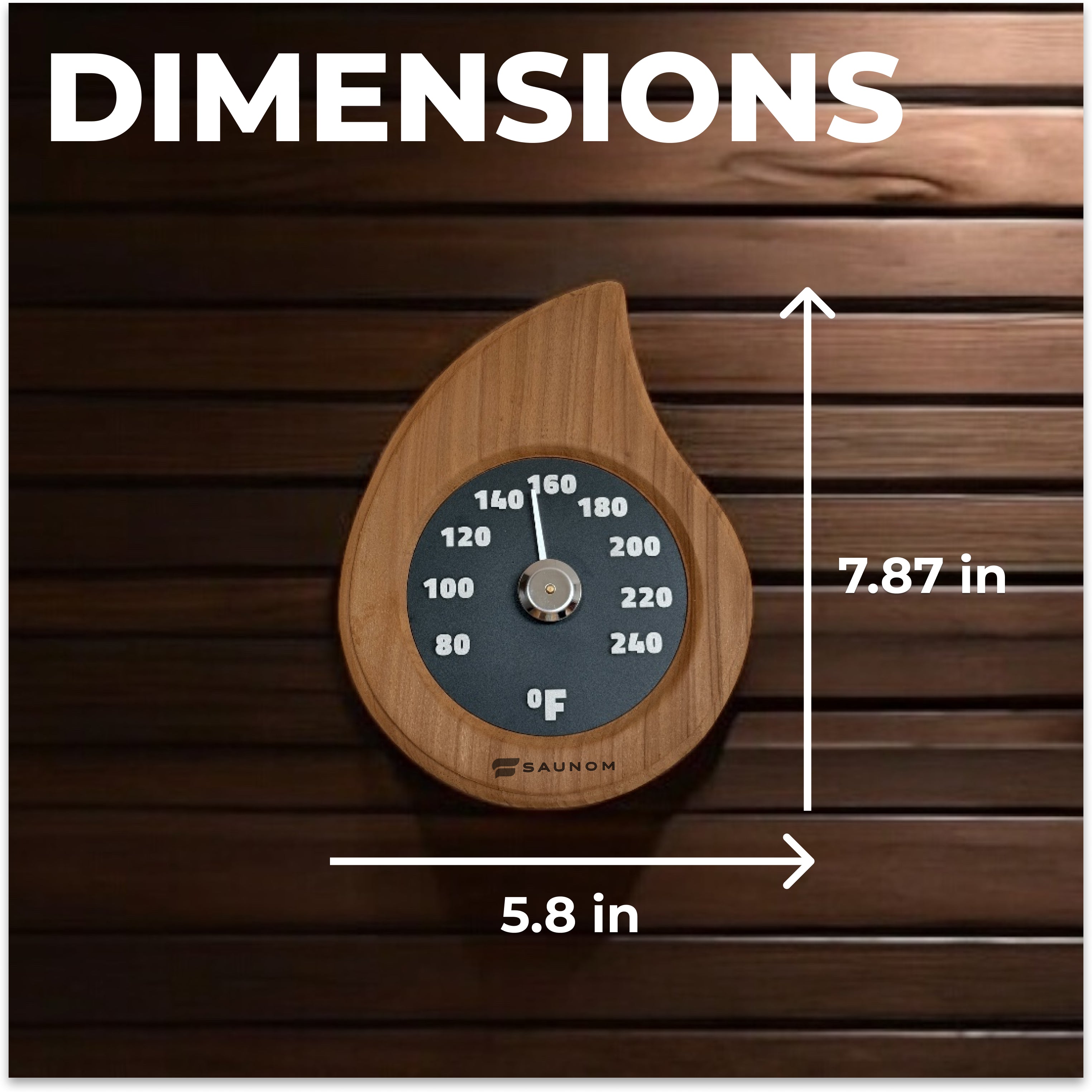 Valo™ Wood Thermometer