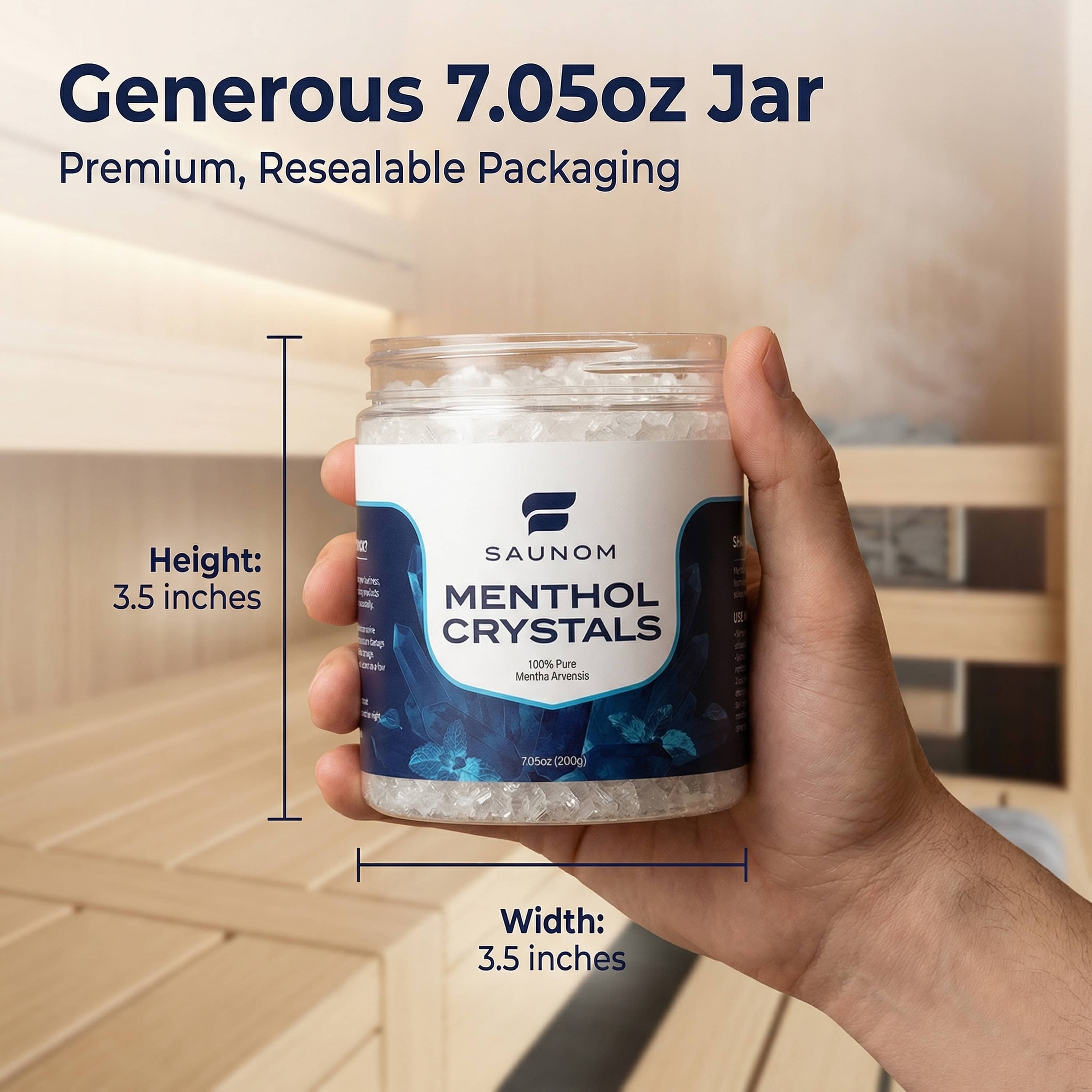 Rauha™ Sauna Menthol Crystals 7 oz