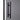 Black round bar sauna door handle, 20 in, on the Portti black glass sauna door