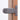 Grey metal sauna door hinge on the Portti clear glass sauna door with alder frame