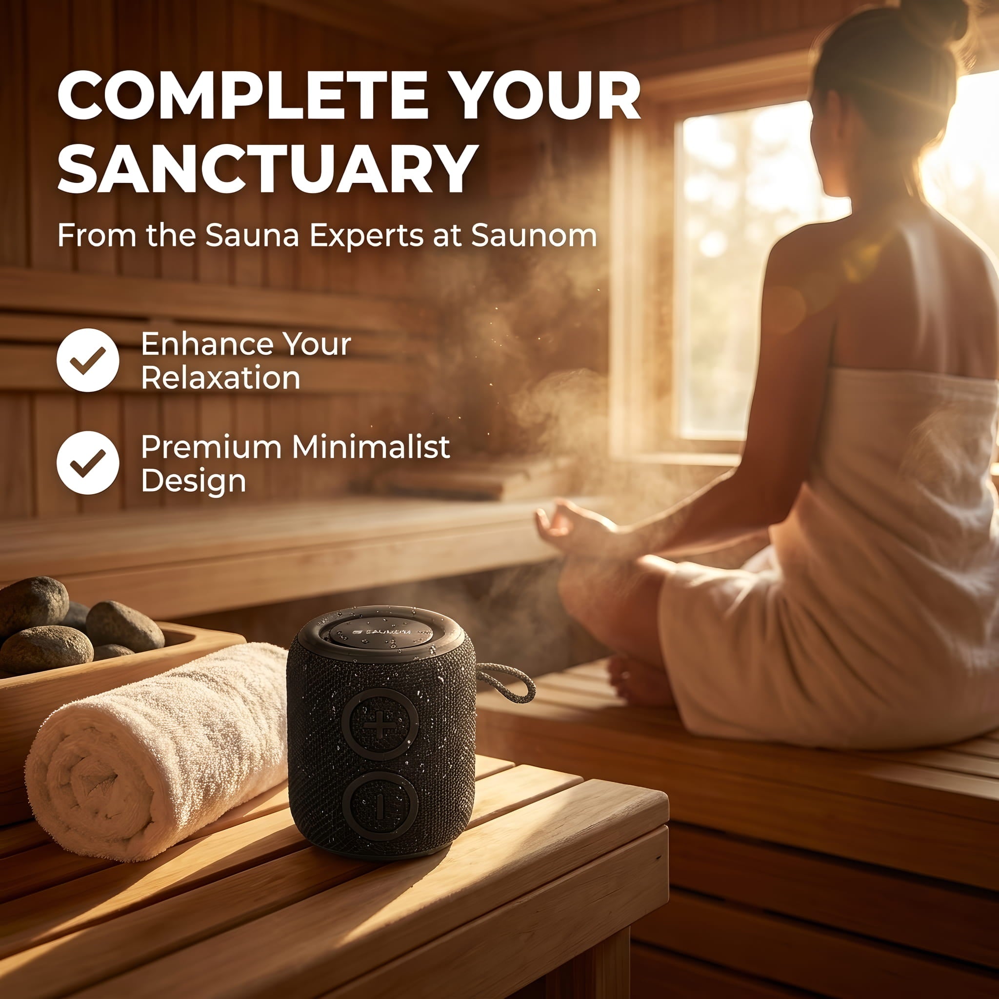 Kaiku™ Sauna Bluetooth Speaker