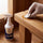 Spot-testing an inconspicuous sauna bench area before cleaning