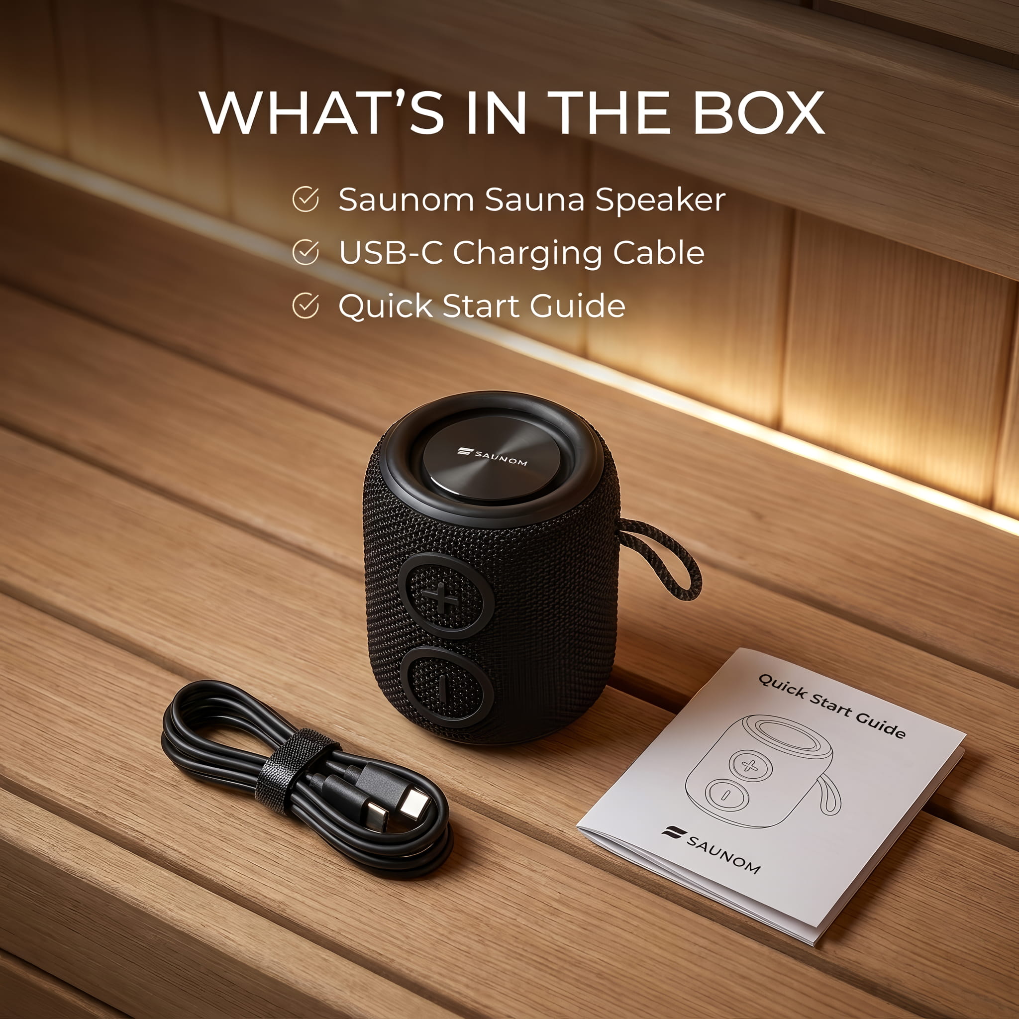 Kaiku™ Sauna Bluetooth Speaker